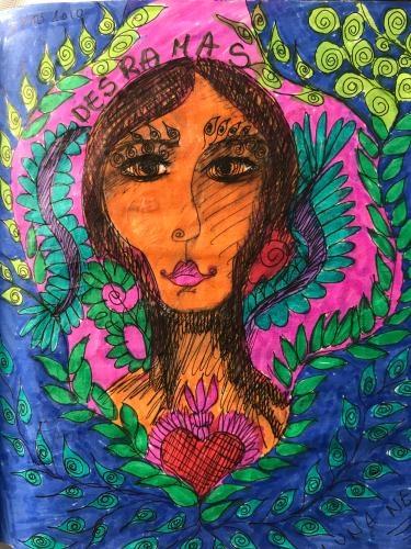 La toussaint à Oaxaca Céline Lorenzi Artiste peintre